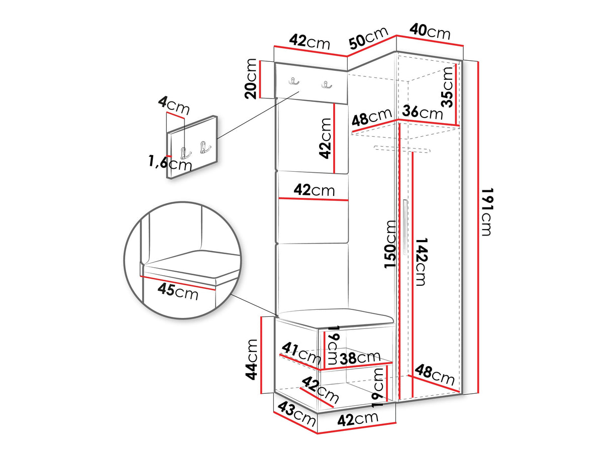 Priekšnama komplekts 597288