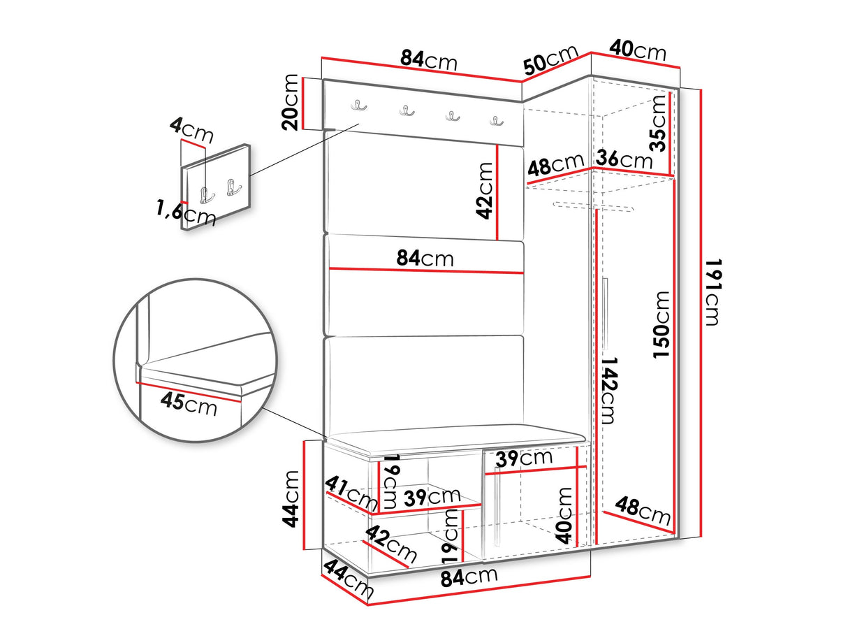 Priekšnama komplekts 597333