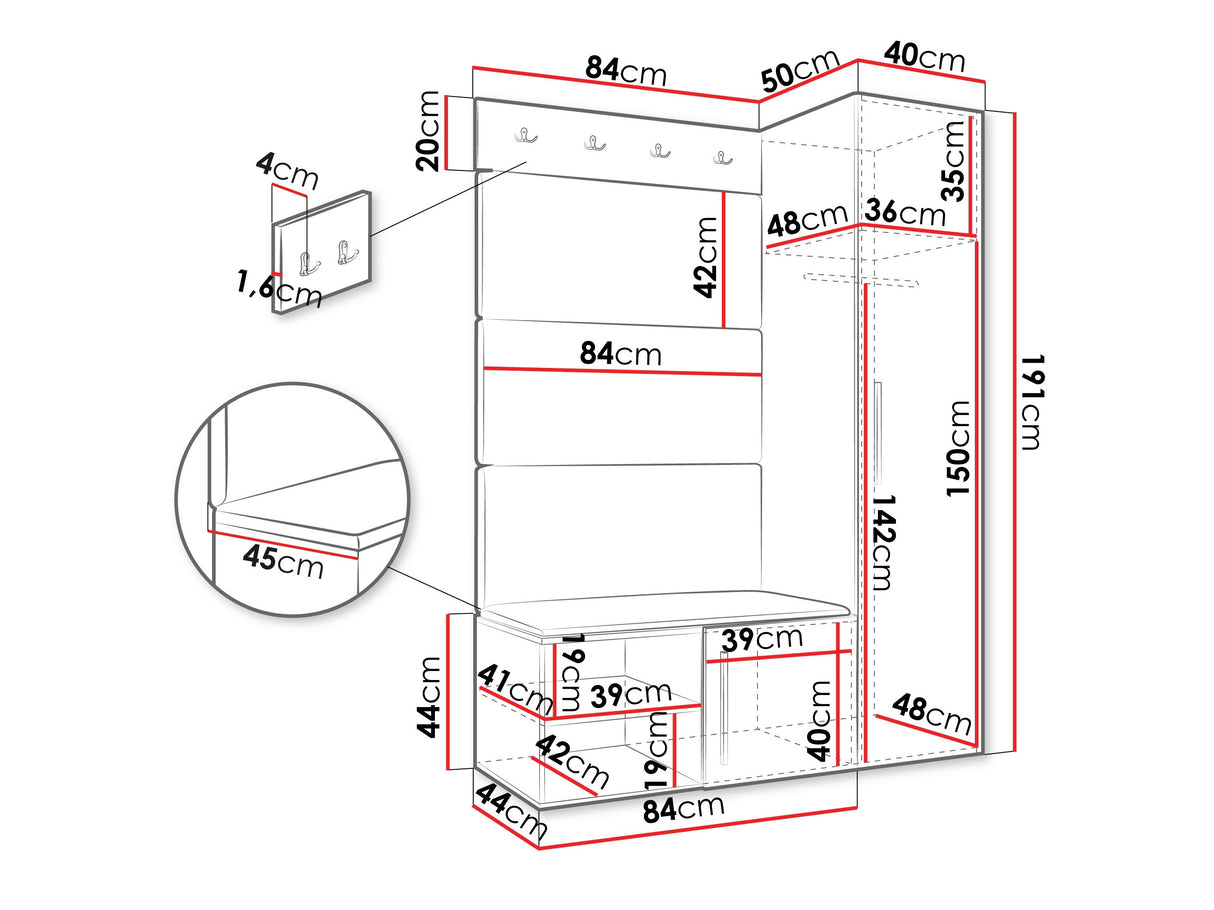 Priekšnama komplekts 597333