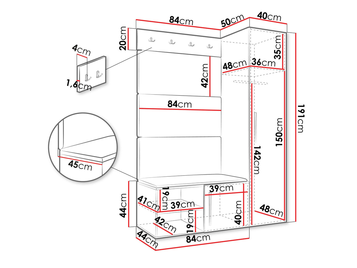 Priekšnama komplekts 597333