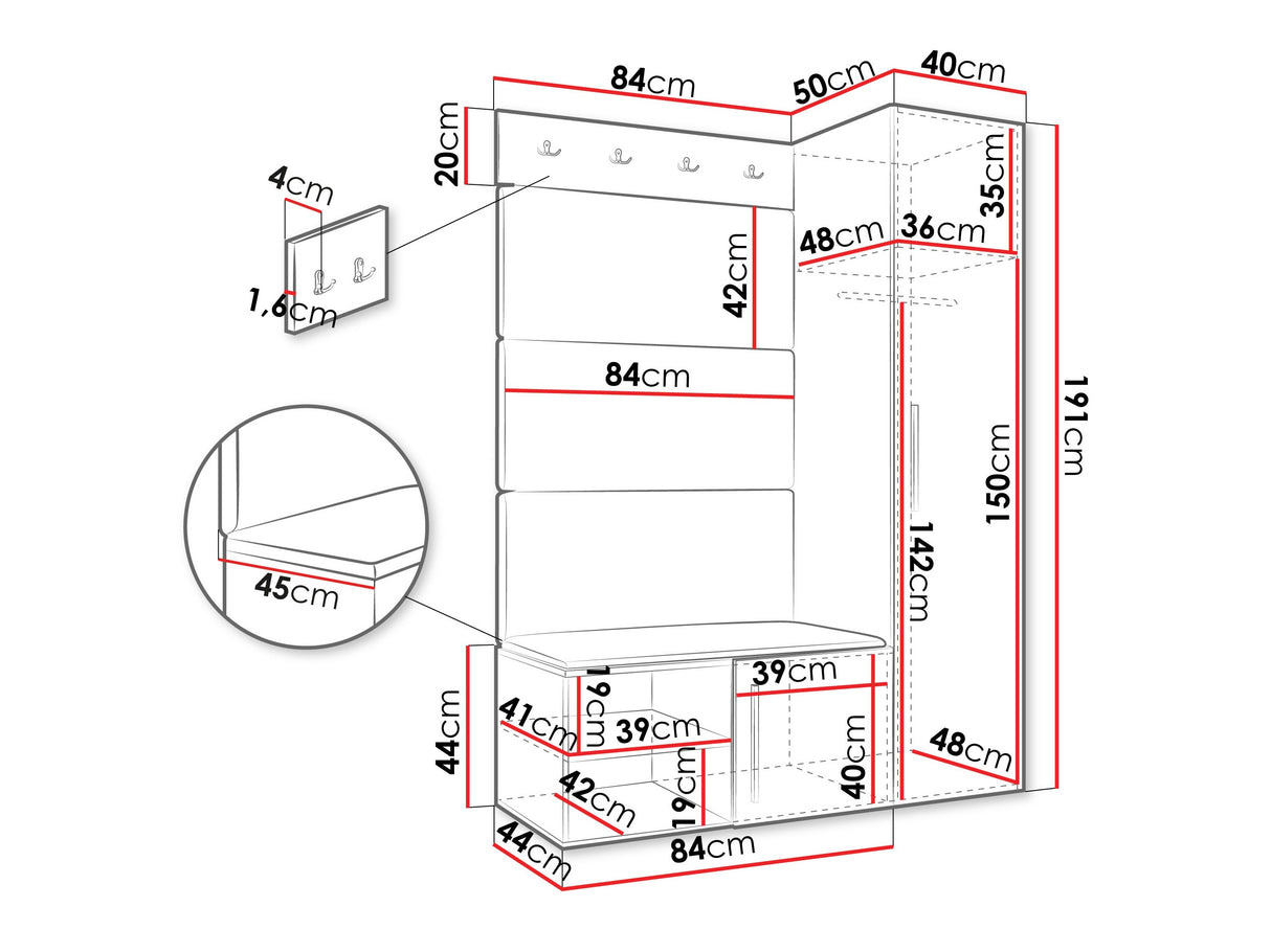 Priekšnama komplekts 597333