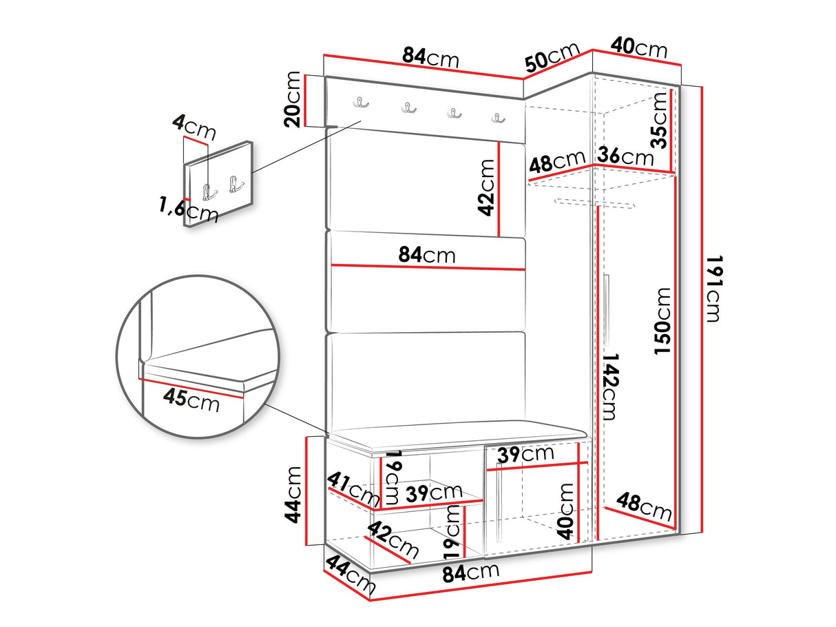 Priekšnama komplekts 597333