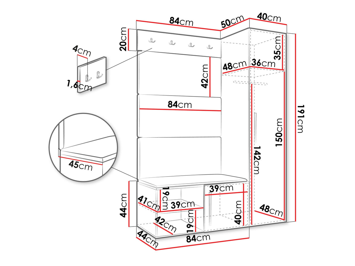Priekšnama komplekts 597333