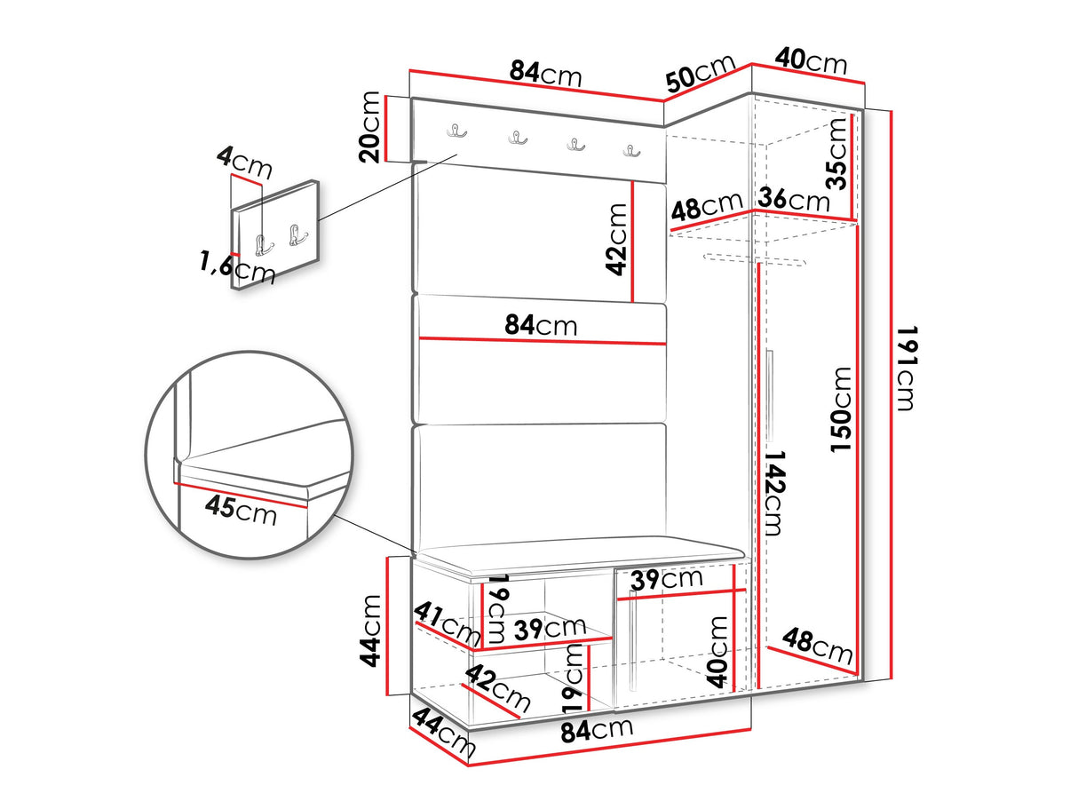 Priekšnama komplekts 597333
