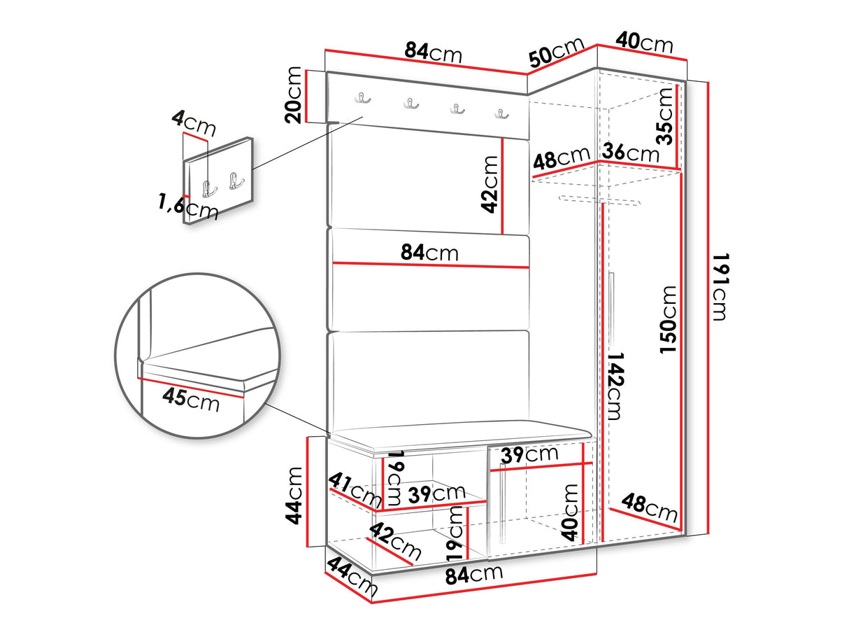 Priekšnama komplekts 597333