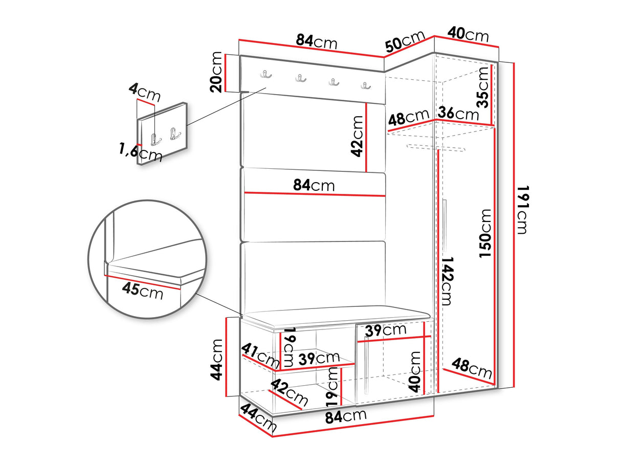 Priekšnama komplekts 597333