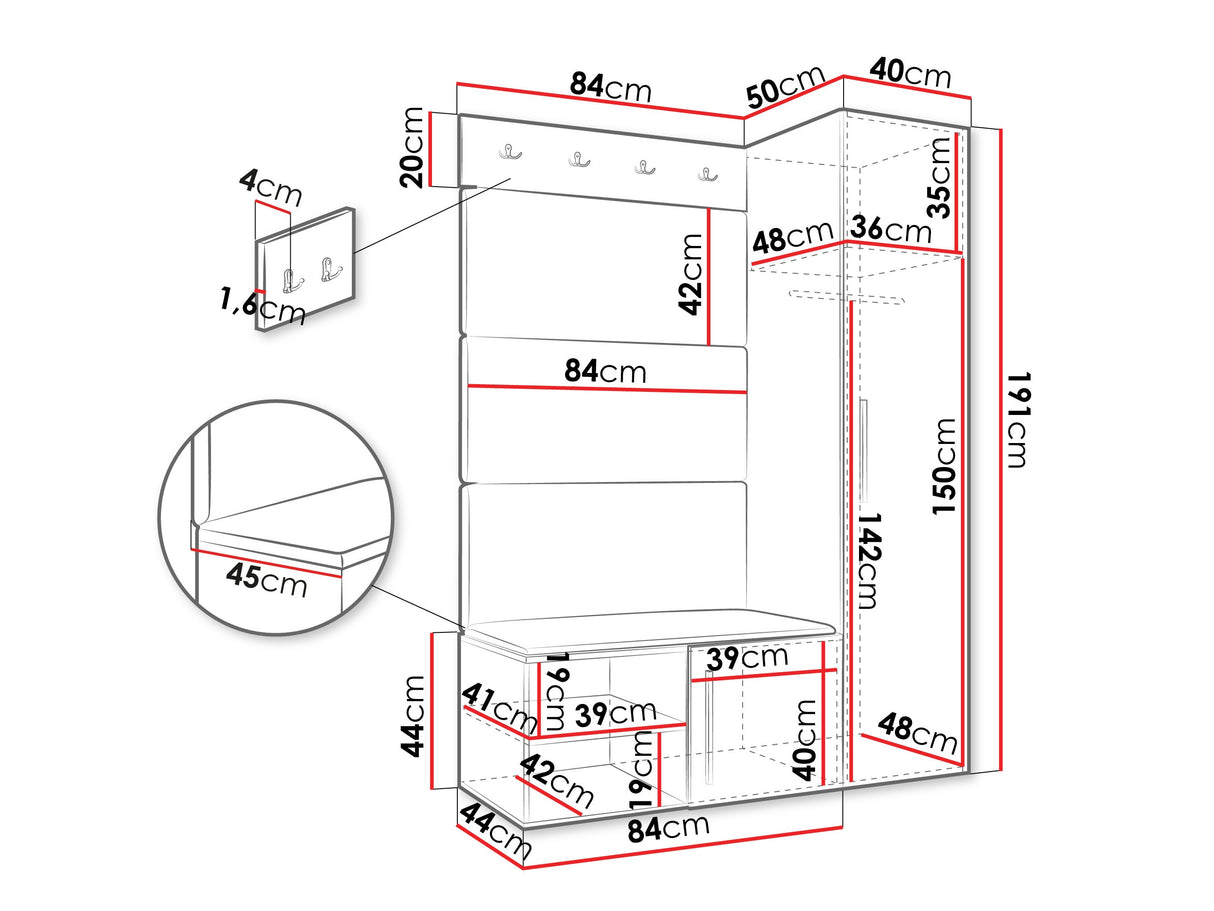 Priekšnama komplekts 597333