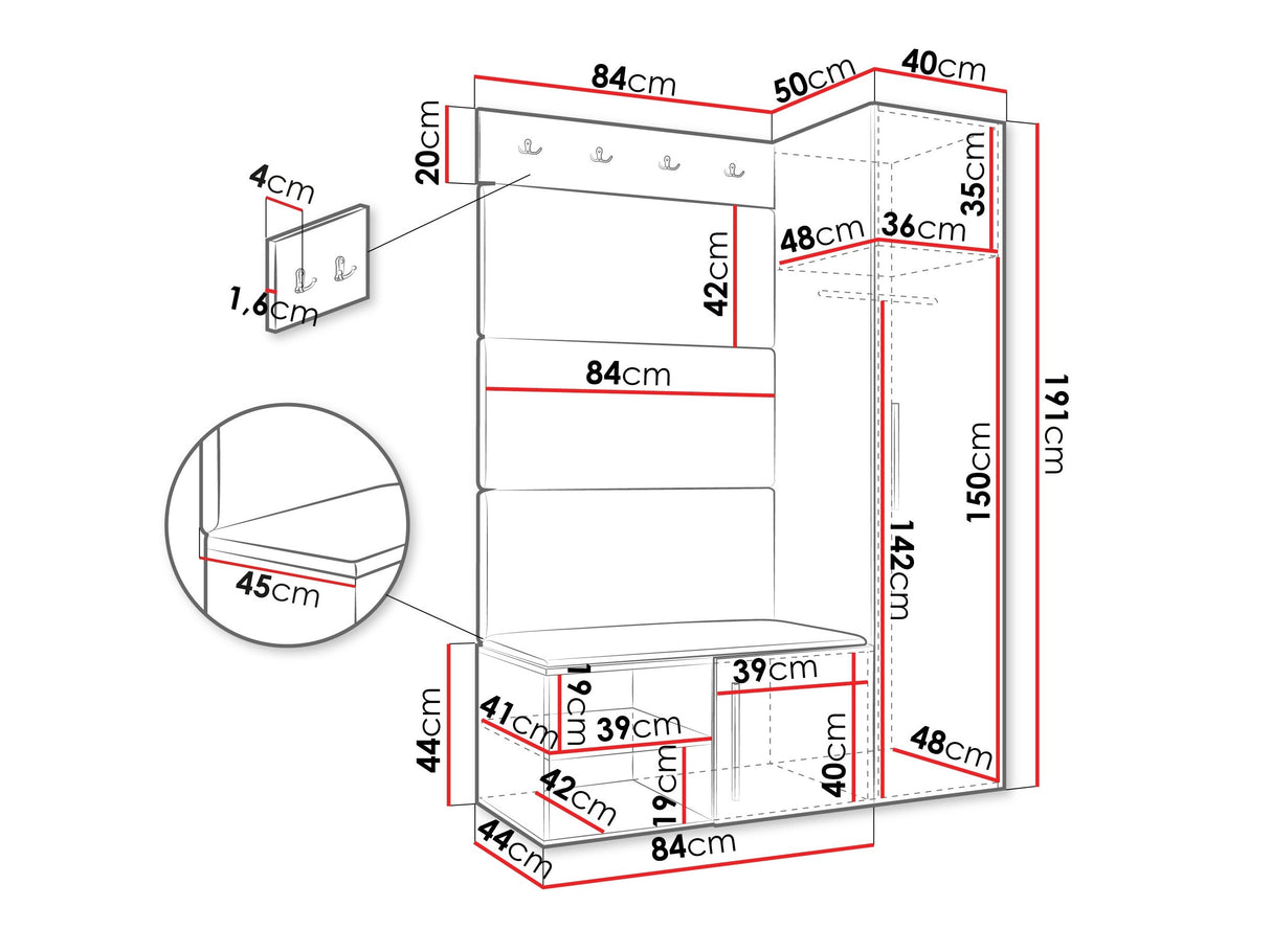 Priekšnama komplekts 597333