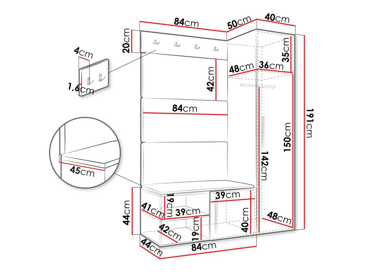 Priekšnama komplekts 597333