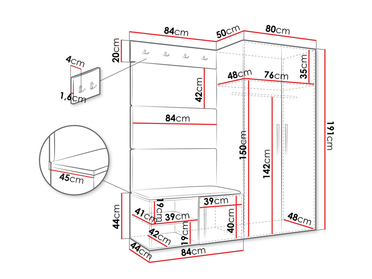 Priekšnama komplekts 597398