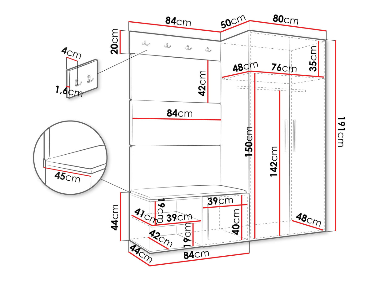 Priekšnama komplekts 597398