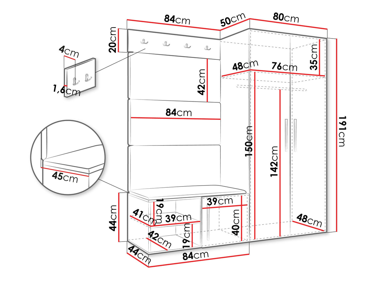 Priekšnama komplekts 597398