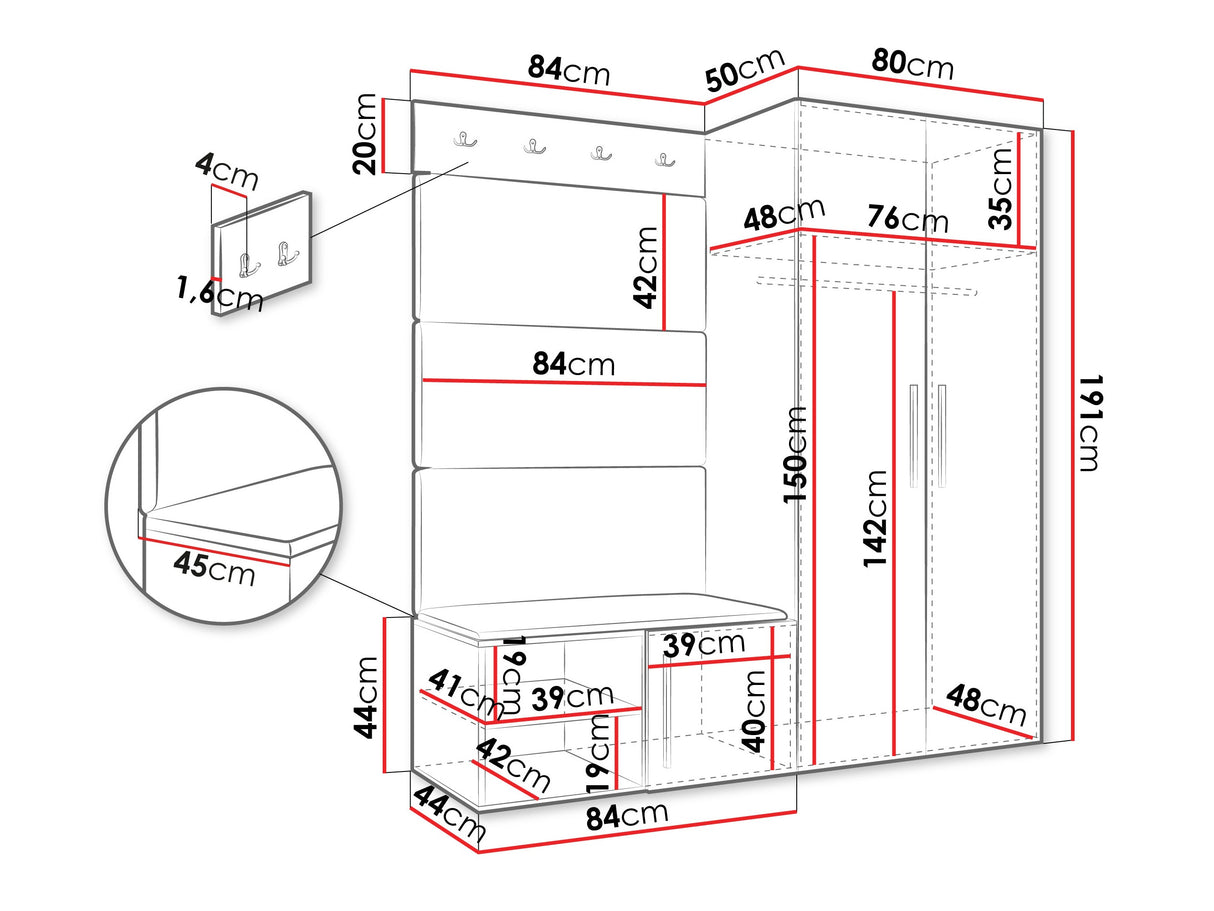 Priekšnama komplekts 597398