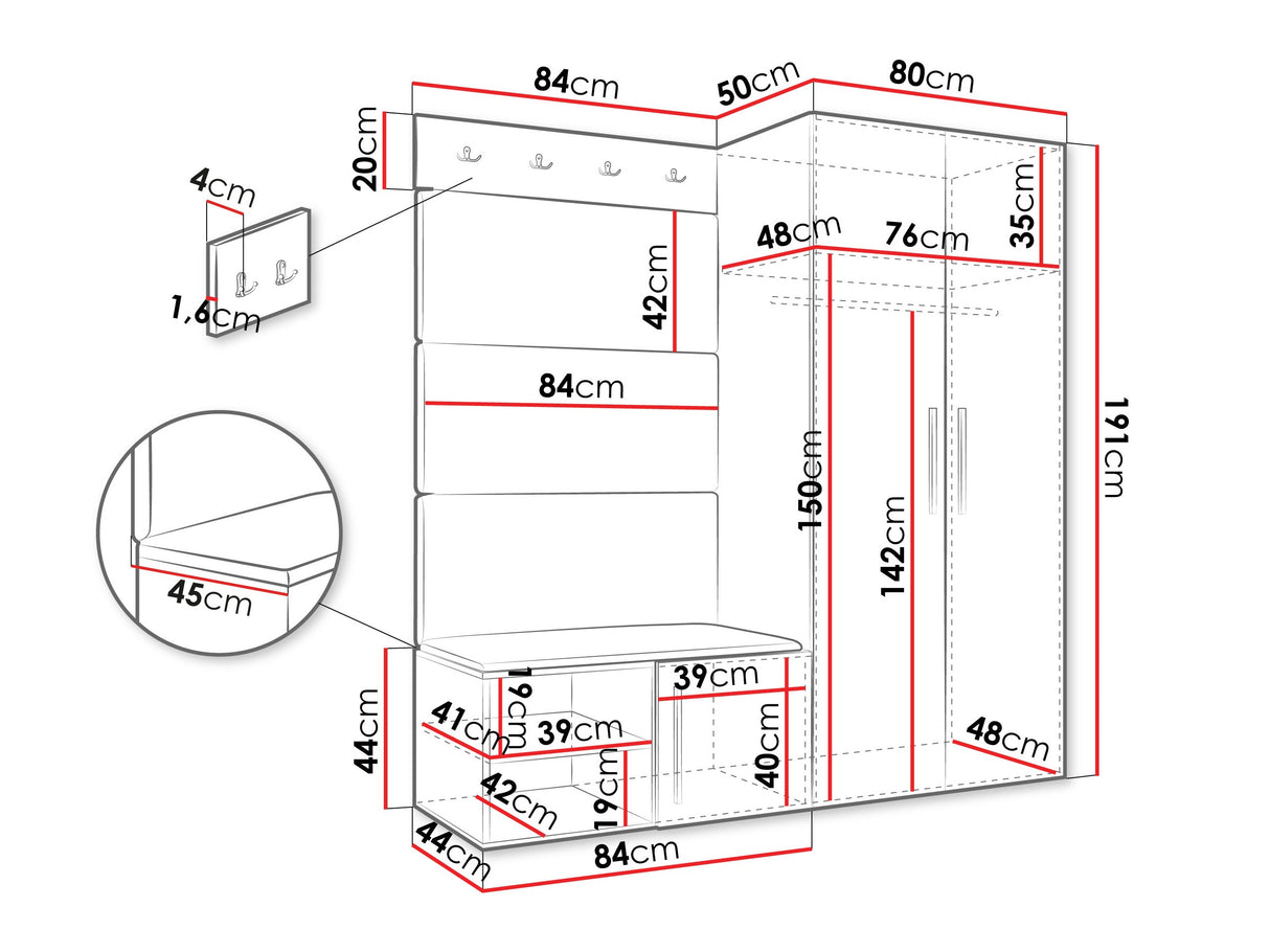 Priekšnama komplekts 597398