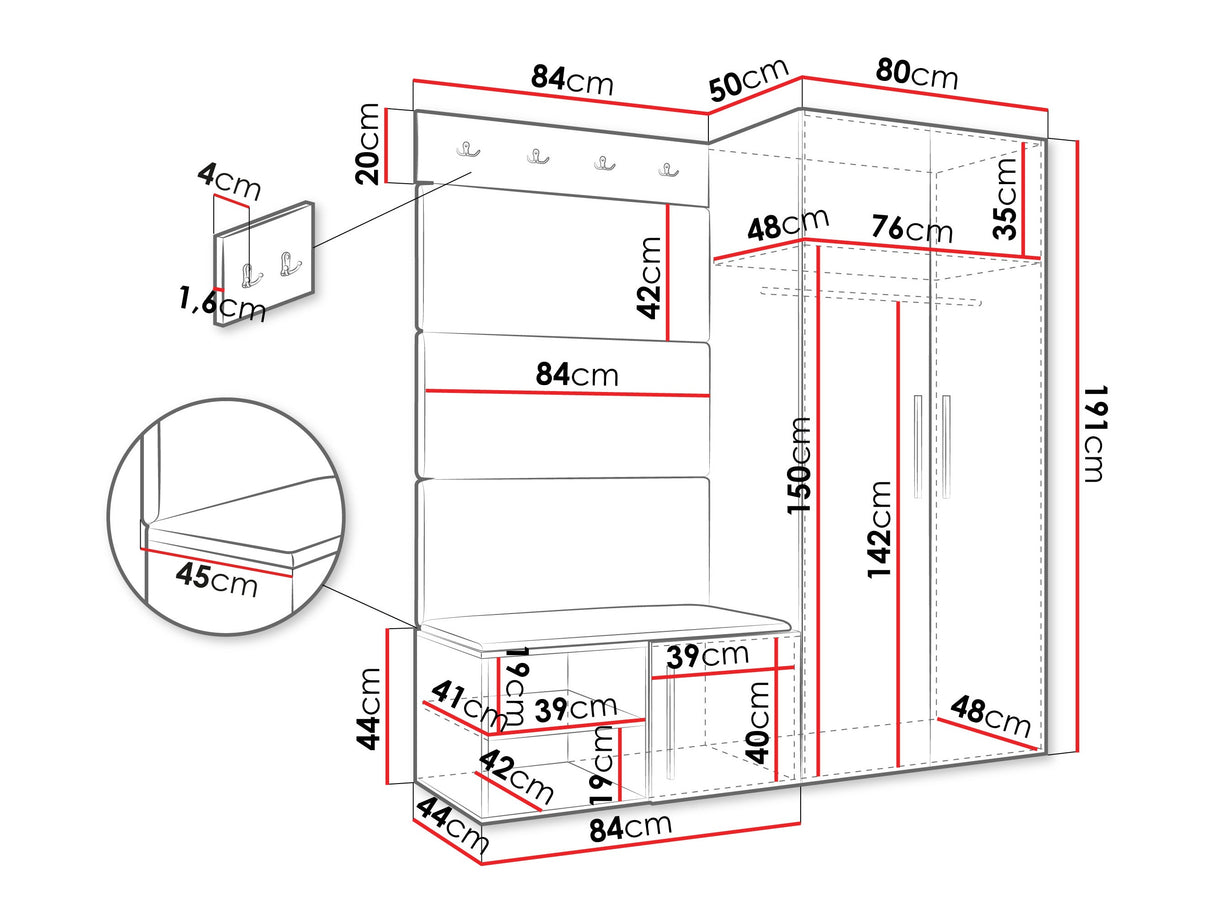 Priekšnama komplekts 597398