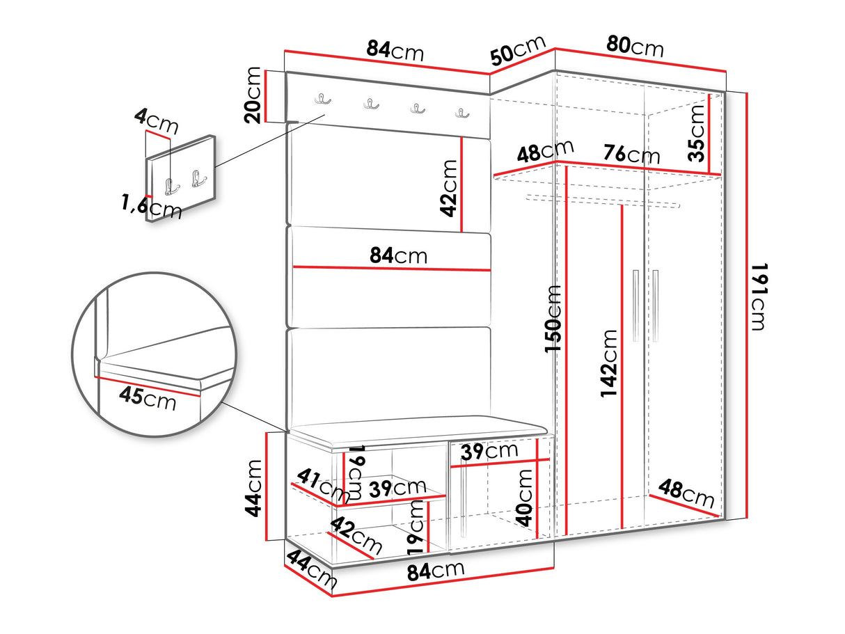 Priekšnama komplekts 597398