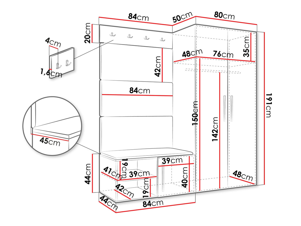 Priekšnama komplekts 597398