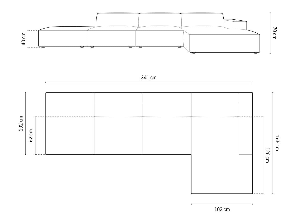 Stūra dīvāns 597661