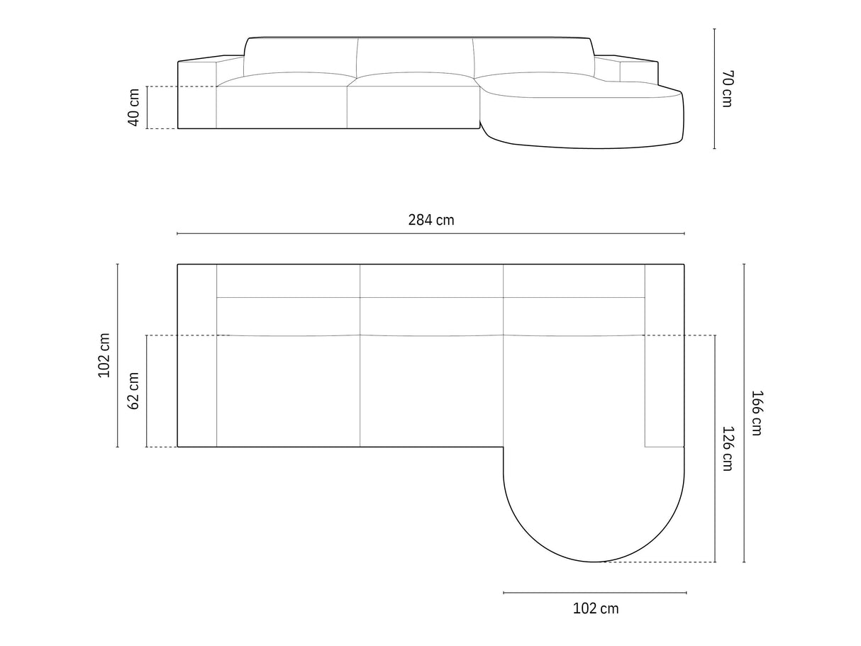 Stūra dīvāns 597879