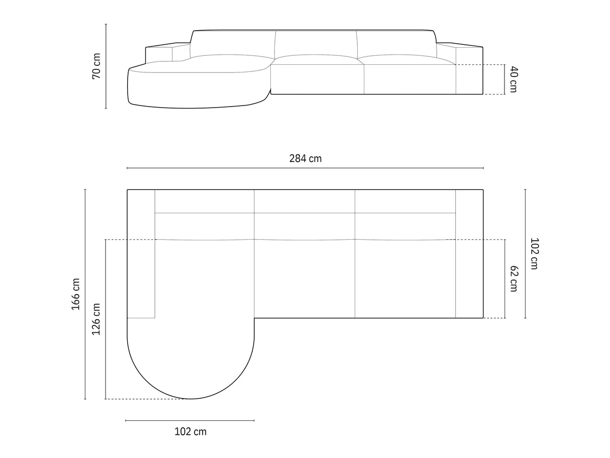 Stūra dīvāns 597879