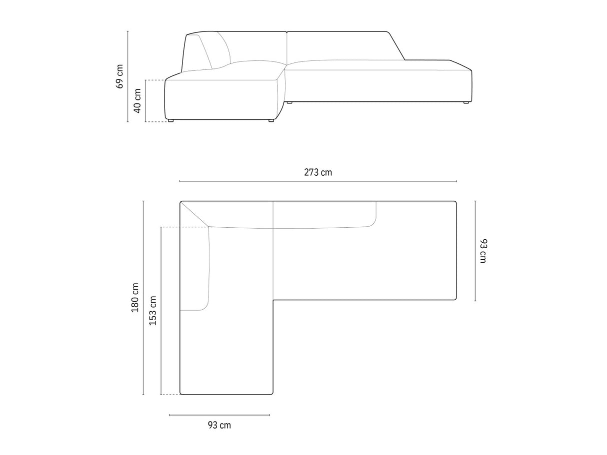 Stūra dīvāns 598395