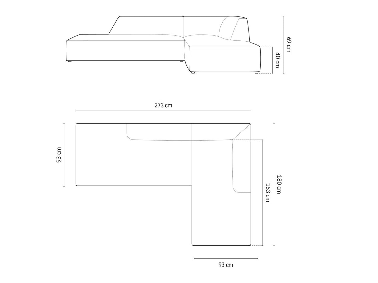 Stūra dīvāns 598395