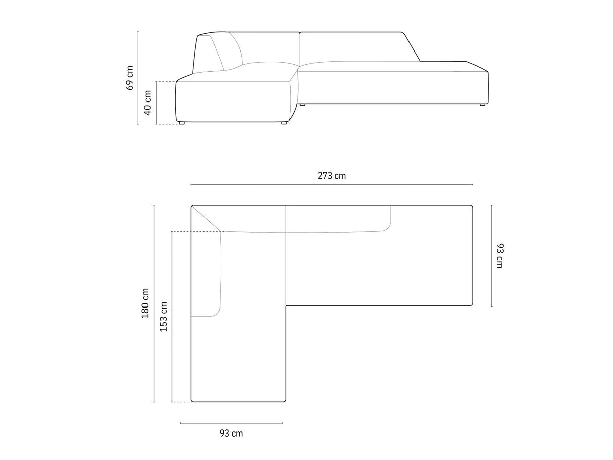 Stūra dīvāns 598395