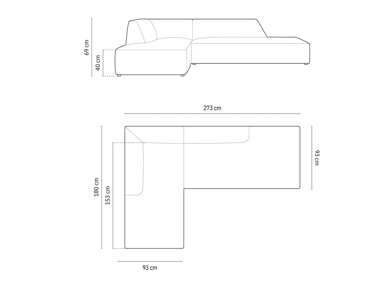 Stūra dīvāns 598395