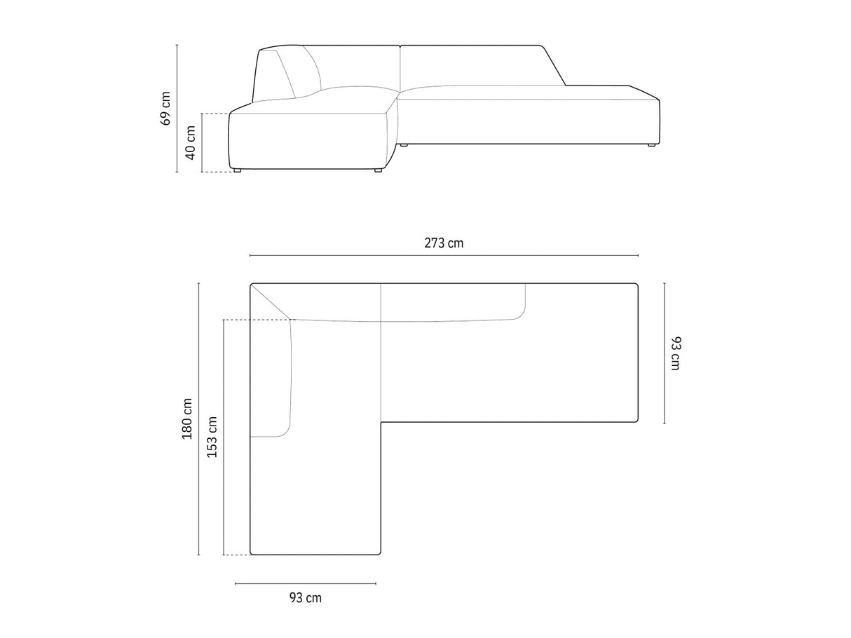 Stūra dīvāns 598395