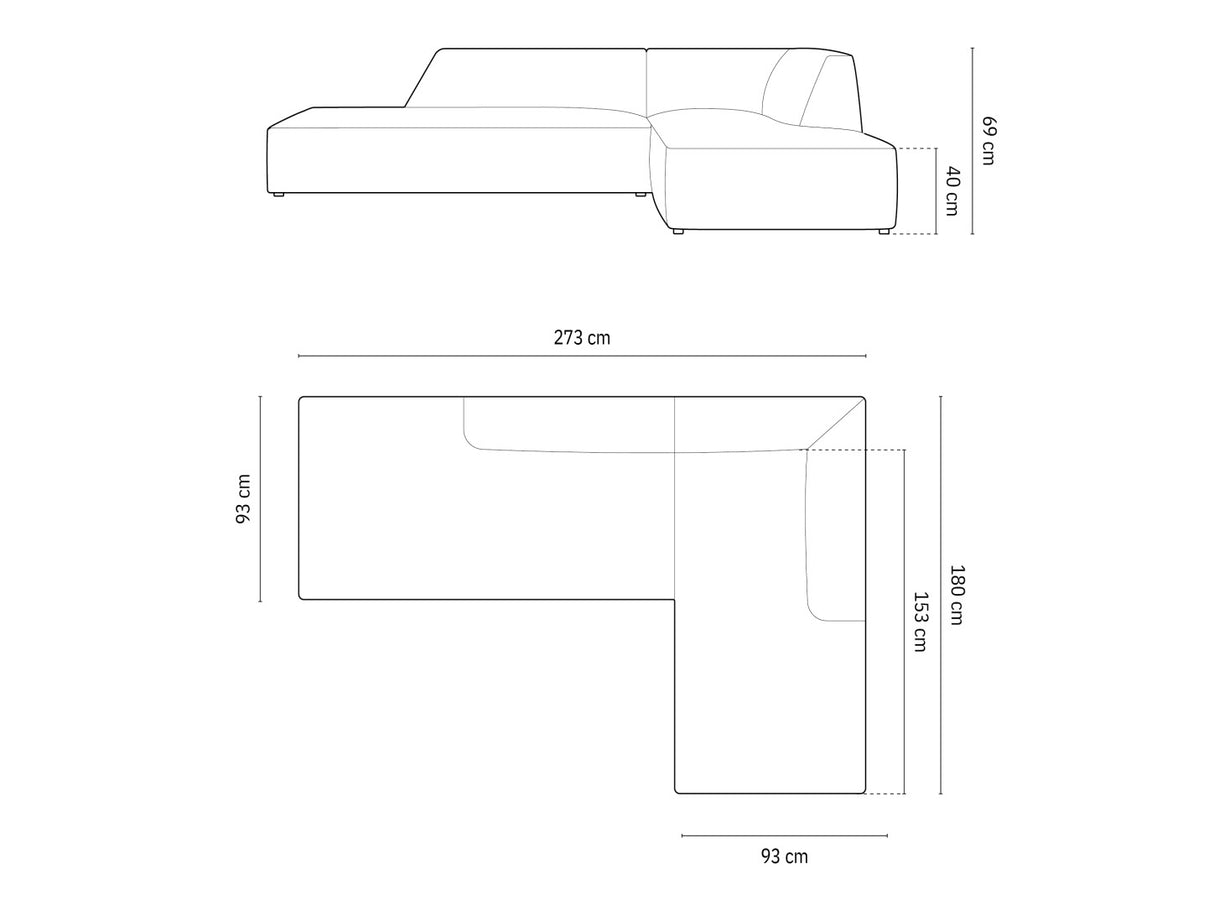 Stūra dīvāns 598395