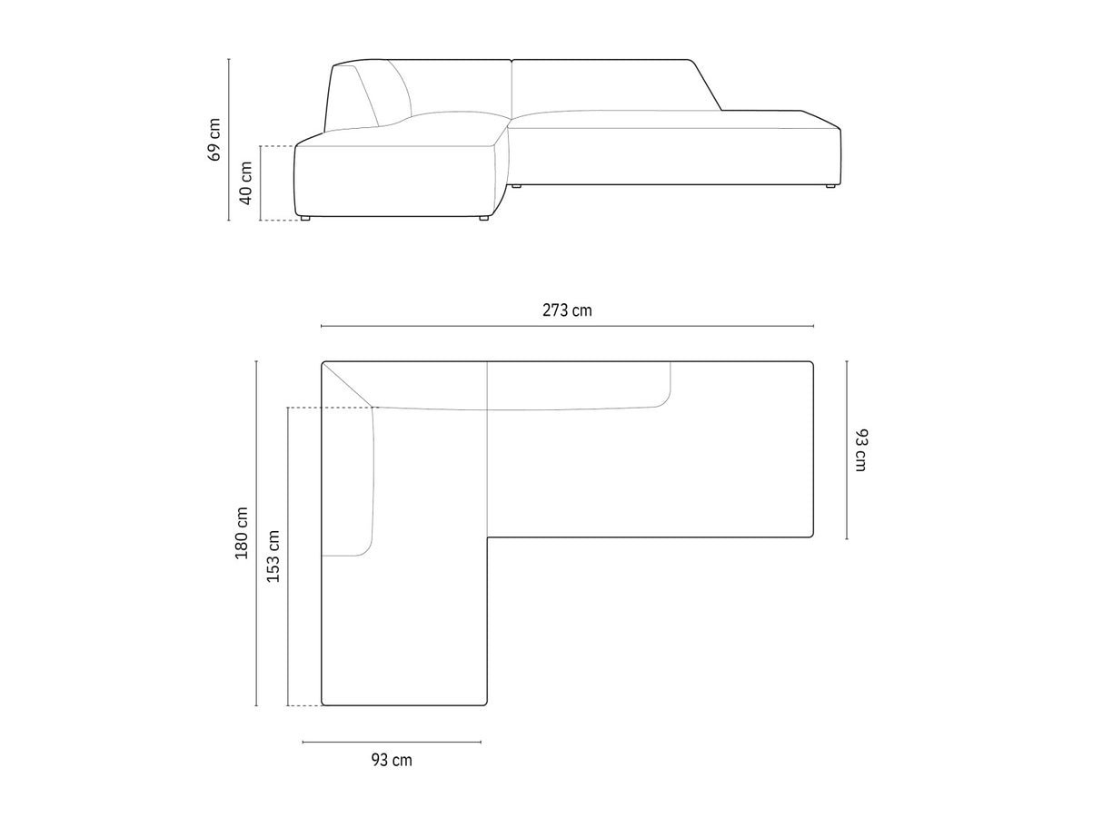 Stūra dīvāns 598395