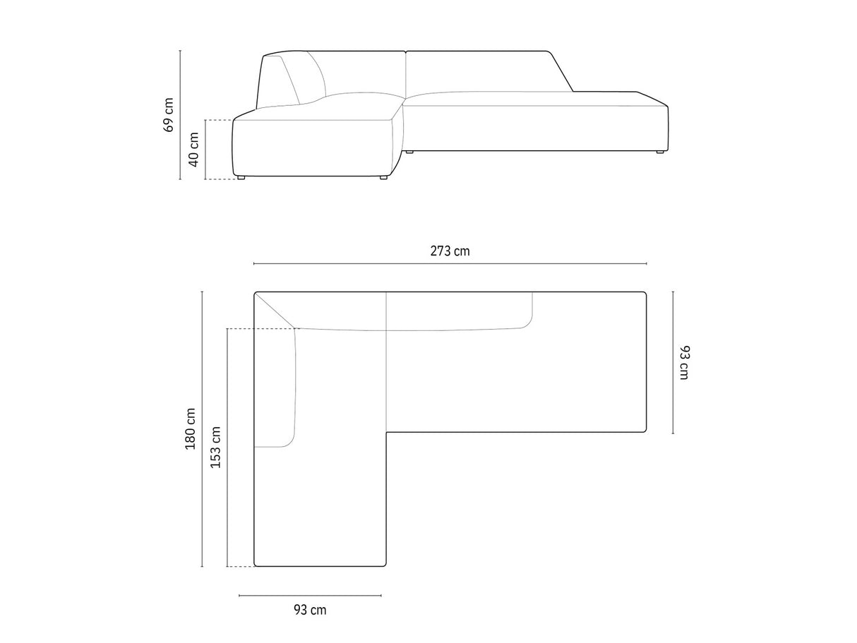 Stūra dīvāns 598395