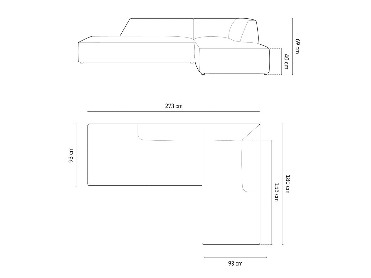 Stūra dīvāns 598395