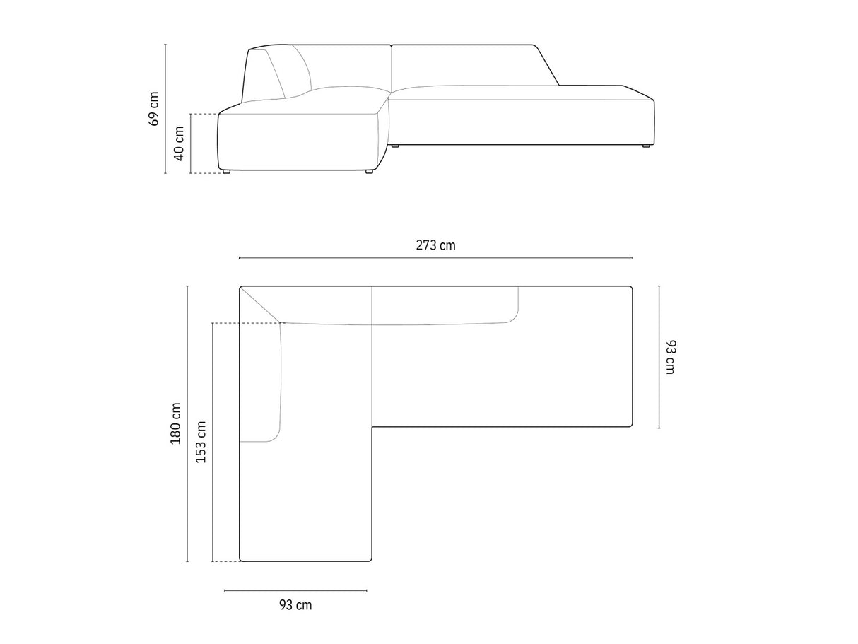 Stūra dīvāns 598395