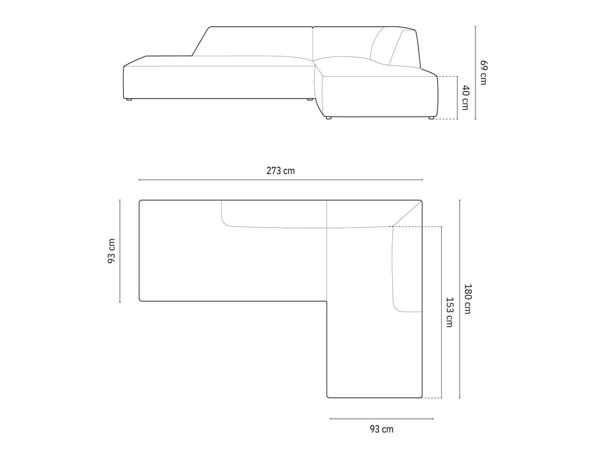 Stūra dīvāns 598395