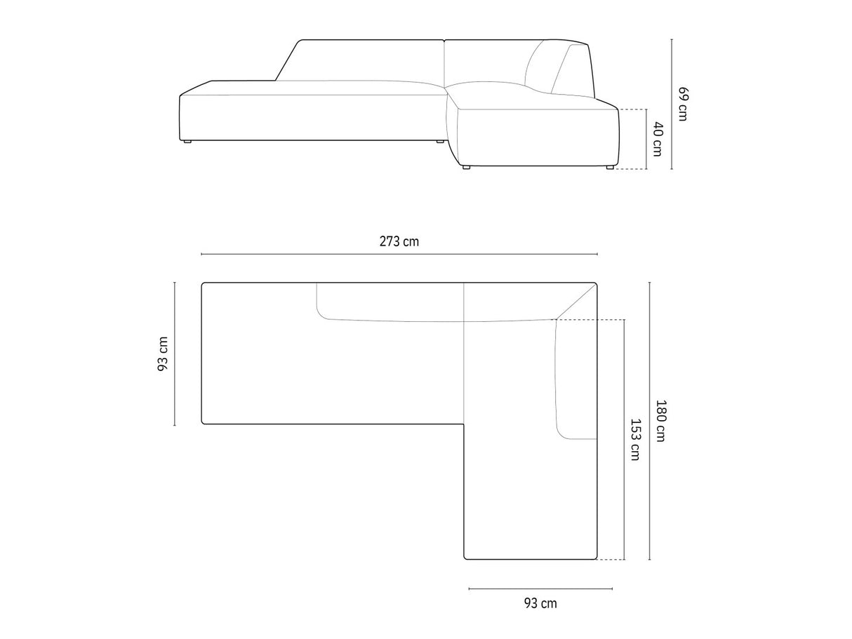 Stūra dīvāns 598395