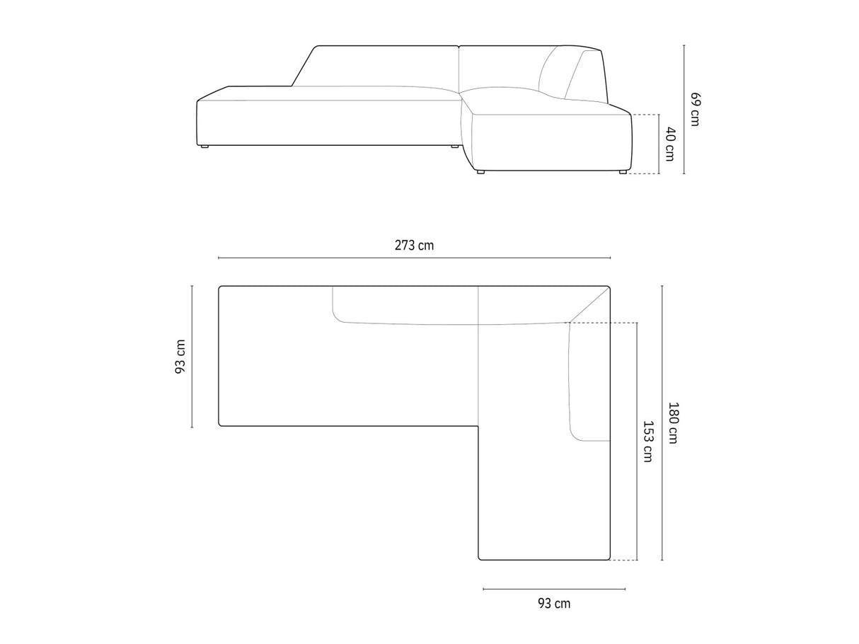 Stūra dīvāns 598395