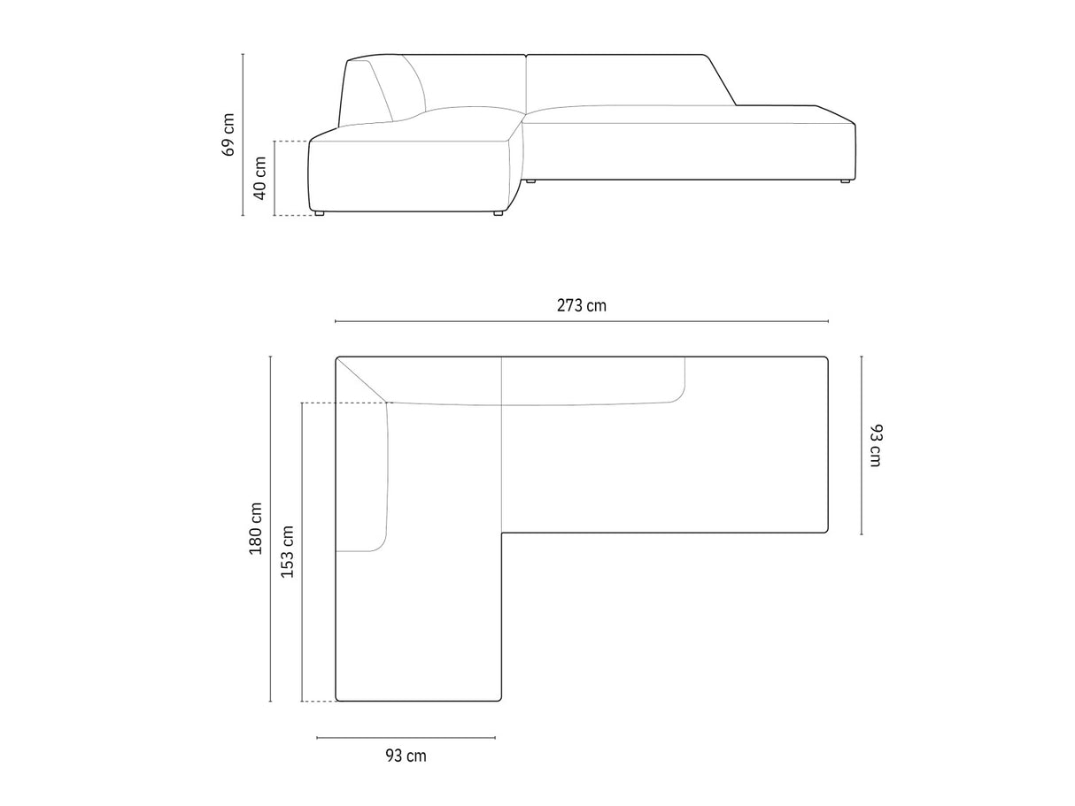 Stūra dīvāns 598395