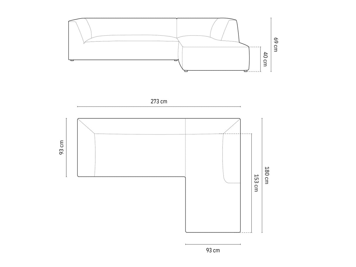 Stūra dīvāns 598515