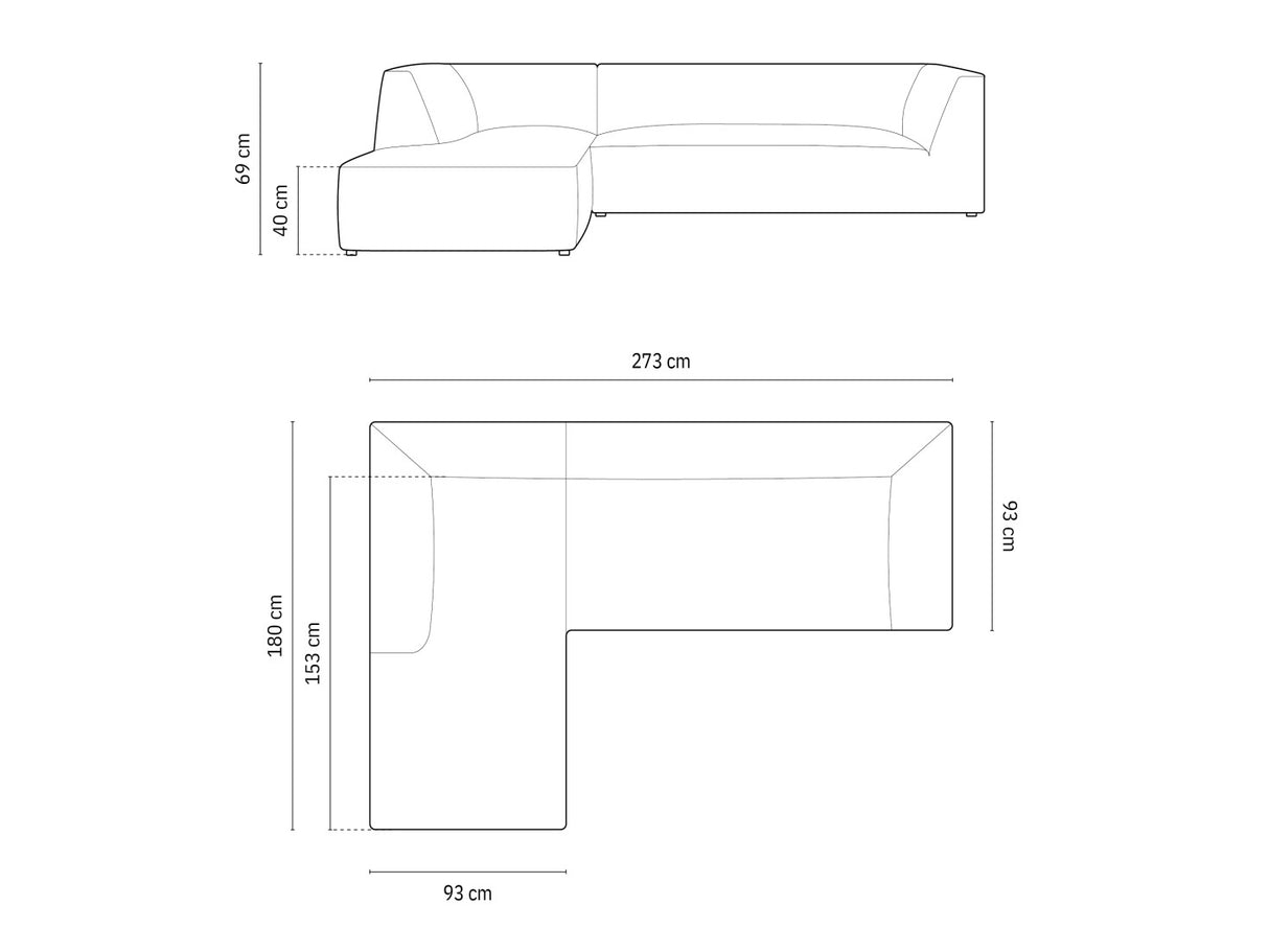 Stūra dīvāns 598515