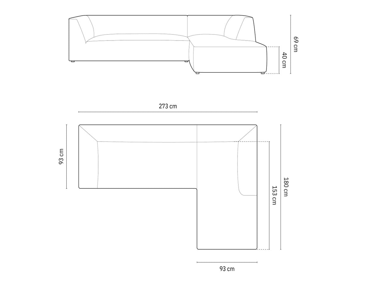 Stūra dīvāns 598515