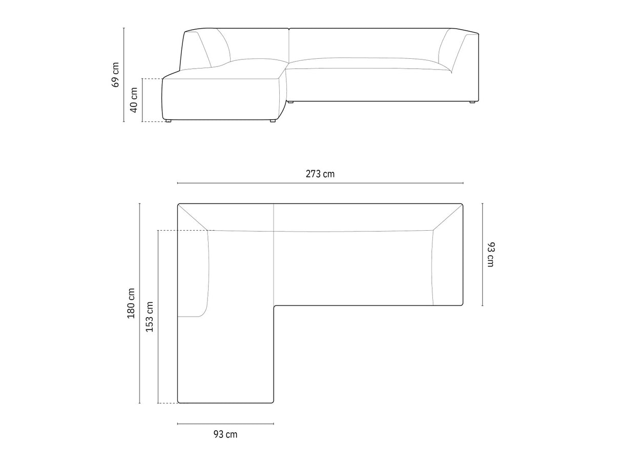 Stūra dīvāns 598515