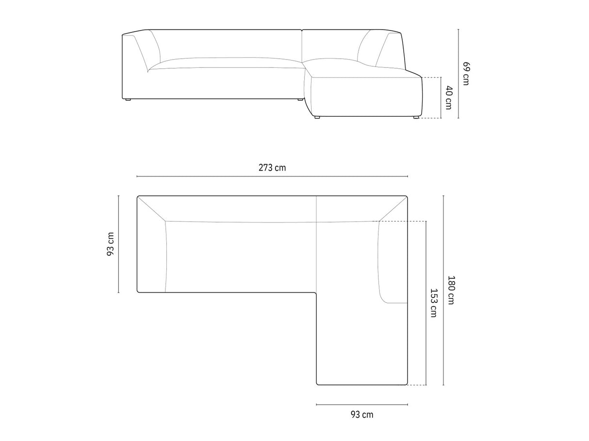 Stūra dīvāns 598515