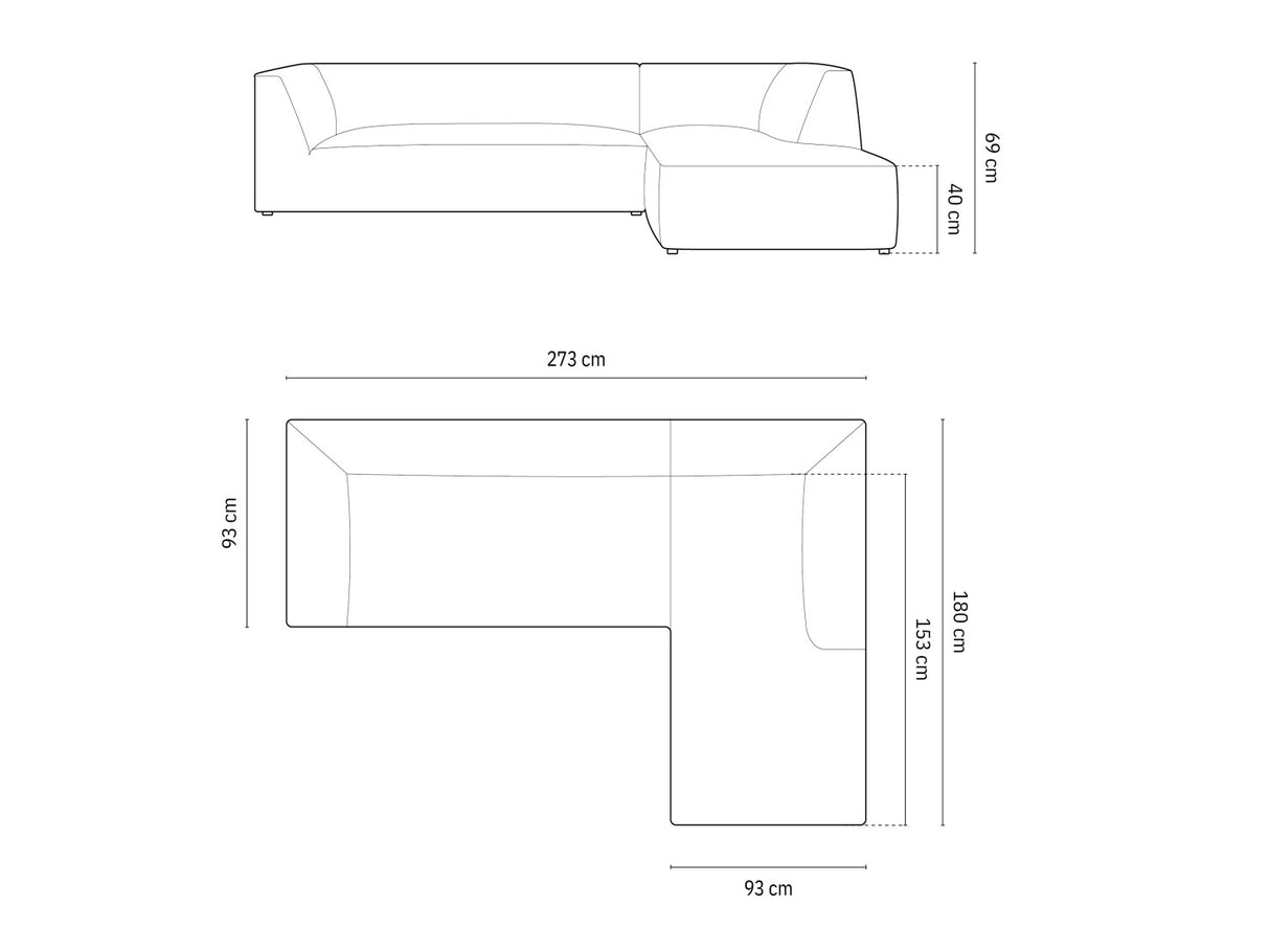 Stūra dīvāns 598515