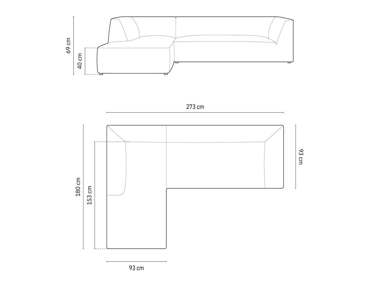 Stūra dīvāns 598515