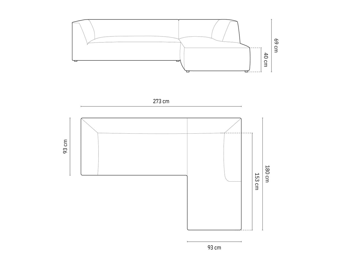 Stūra dīvāns 598515