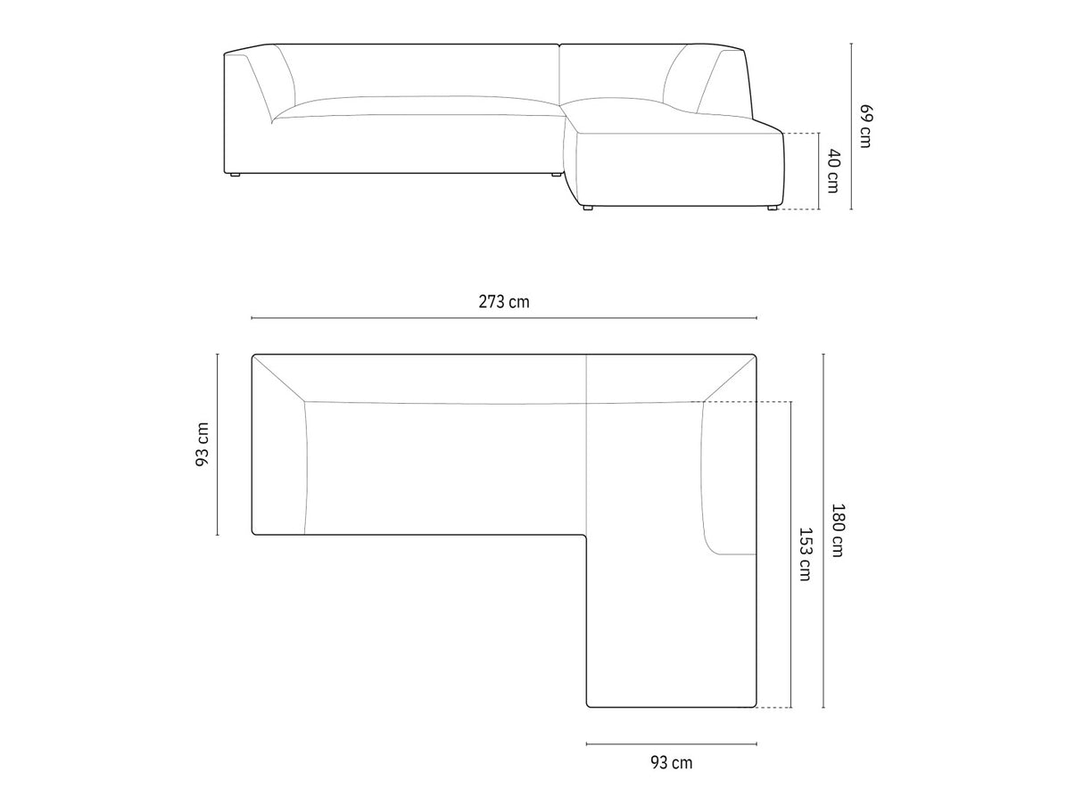 Stūra dīvāns 598515