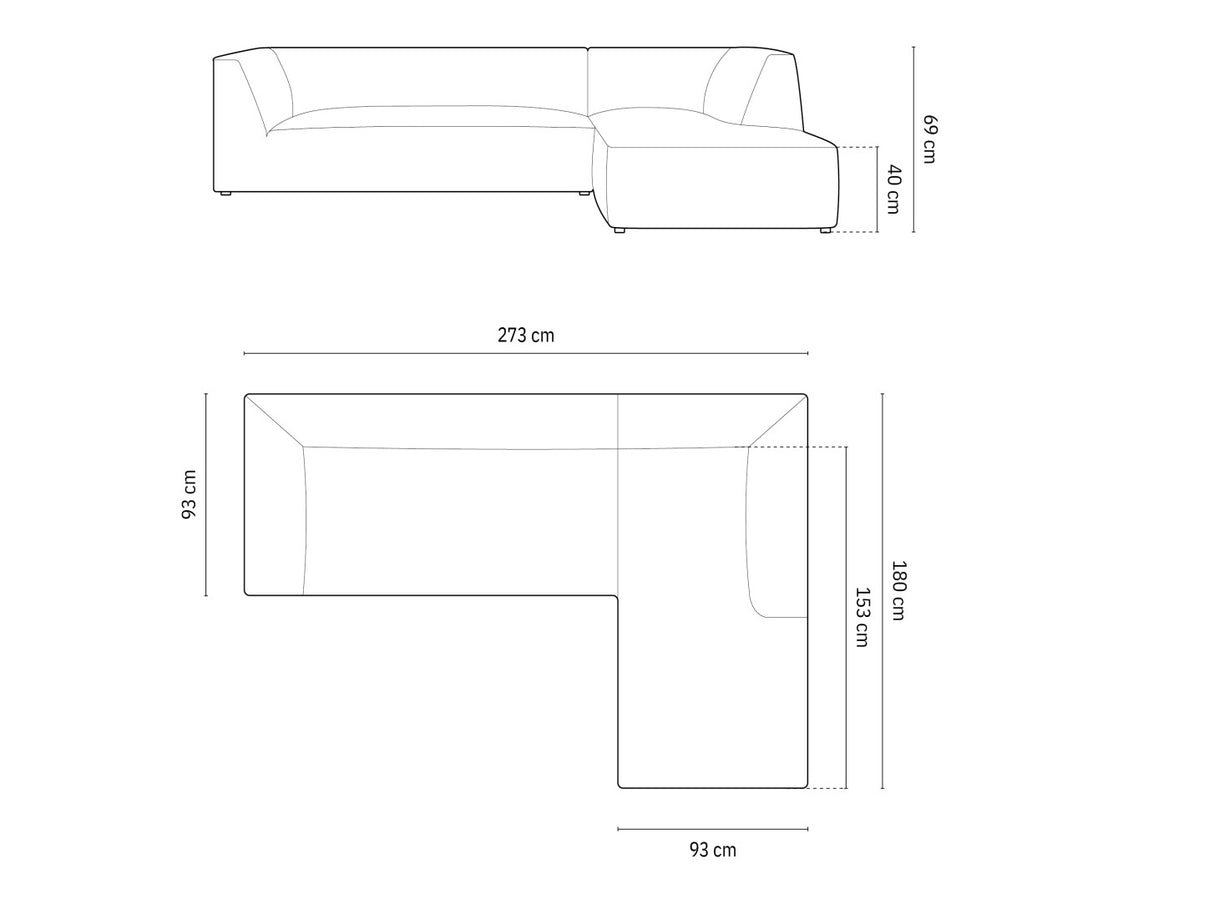 Stūra dīvāns 598515