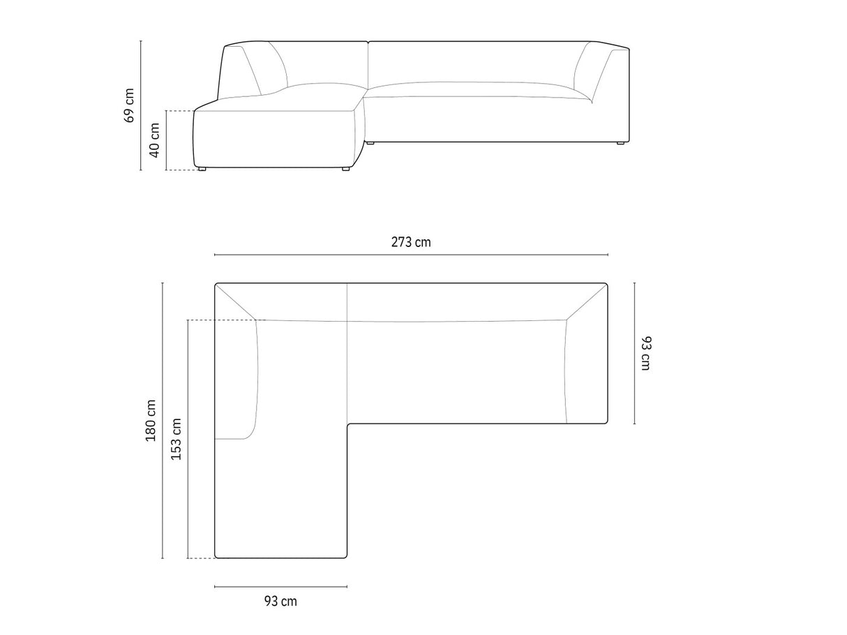 Stūra dīvāns 598515