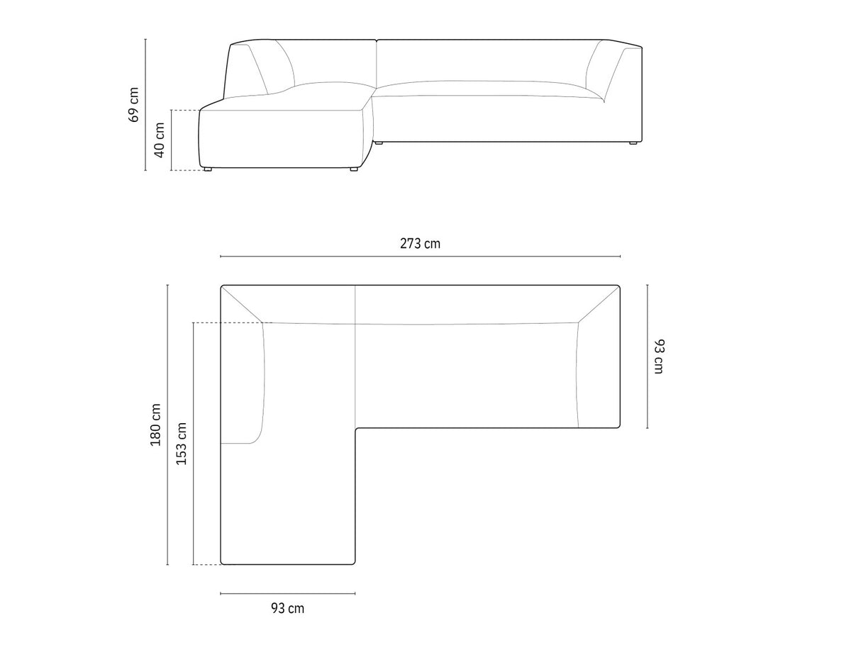 Stūra dīvāns 598515